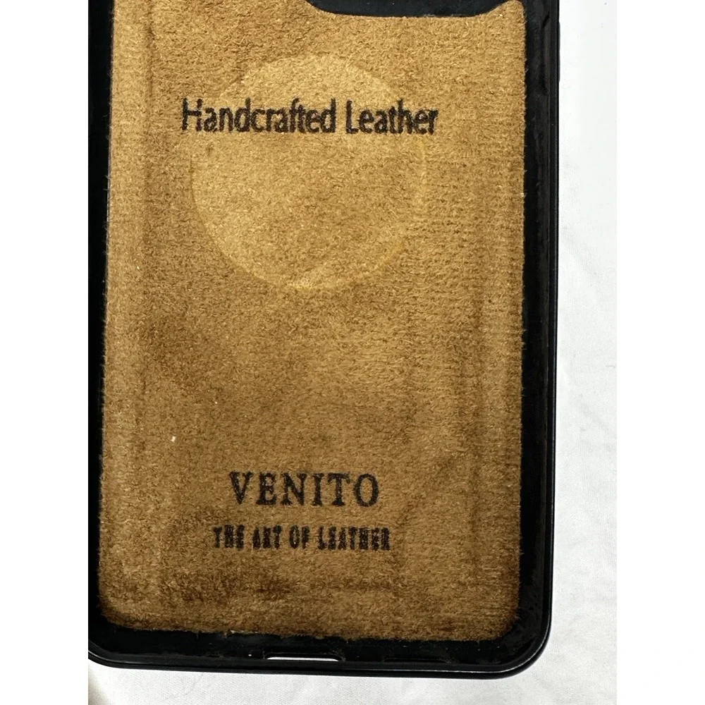 Venito Handcrafted Leather Phone Case Samsung Galaxy Brown Italy